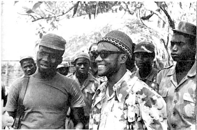 Amilcar Cabral dans le maquis