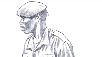 Un militaire guinéen. © KHP. Image extraite de Guinée : une histoire des violences politiques