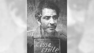 Emile Cissé lors de son arrestation. © RFI Texte par : Coralie Pierret